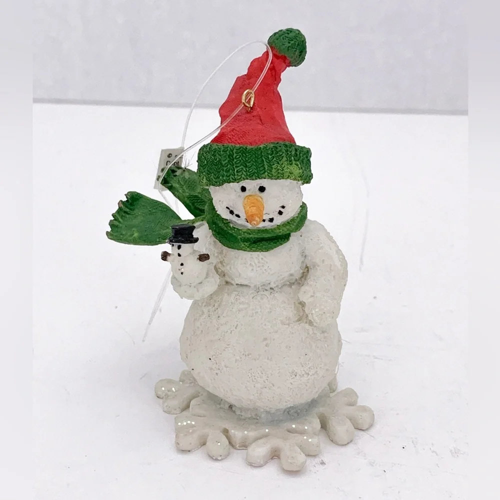NWT Department 56 Snowman Ornament Mini Snowman Vintage Holiday Collectible Gift